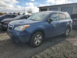 Salvage cars for sale at Eugene, OR auction: 2014 Subaru Forester 2.5I