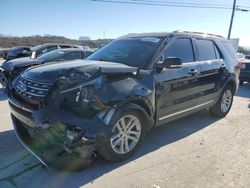 Ford Explorer salvage cars for sale: 2017 Ford Explorer XLT