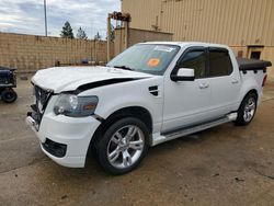 Salvage cars for sale from Copart Gaston, SC: 2008 Ford Explorer Sport Trac Limited