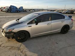 Salvage cars for sale from Copart Sun Valley, CA: 2015 Honda Civic LX