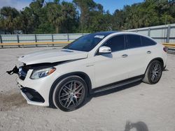 Salvage cars for sale at Fort Pierce, FL auction: 2018 Mercedes-Benz GLE Coupe 63 AMG-S