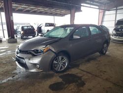 Salvage cars for sale from Copart Cleveland: 2015 Toyota Corolla ECO