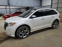 Salvage cars for sale from Copart Mocksville, NC: 2013 Ford Edge Sport