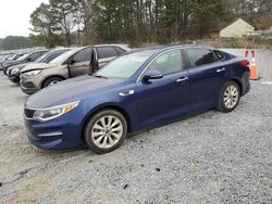 Salvage cars for sale at Fairburn, GA auction: 2016 KIA Optima LX