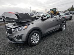 Salvage cars for sale at Eugene, OR auction: 2016 KIA Sorento LX