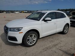 Salvage cars for sale at Houston, TX auction: 2020 Audi Q5 Premium