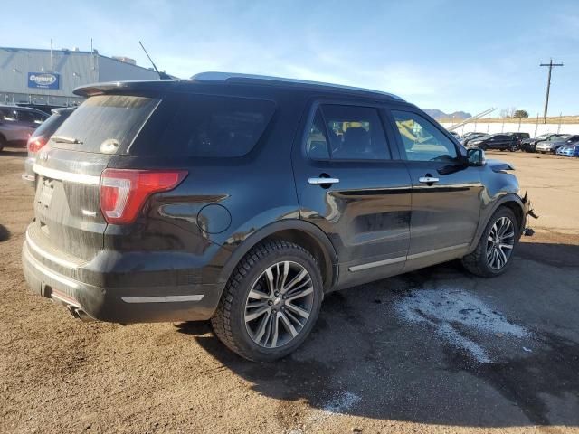 2018 Ford Explorer Platinum