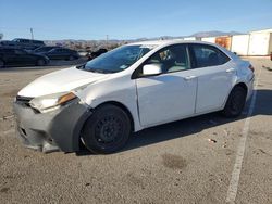 Salvage cars for sale at Van Nuys, CA auction: 2016 Toyota Corolla L