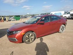 Salvage cars for sale at Houston, TX auction: 2020 Honda Civic LX