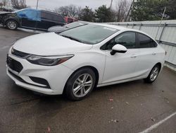 Salvage cars for sale at Moraine, OH auction: 2016 Chevrolet Cruze LT