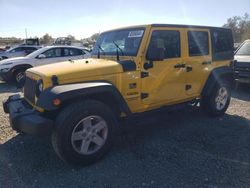 Jeep Wrangler salvage cars for sale: 2015 Jeep Wrangler Unlimited Sport