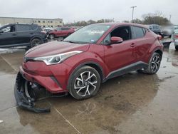 Toyota c-hr salvage cars for sale: 2018 Toyota C-HR XLE