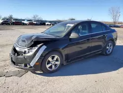 Salvage cars for sale at Kansas City, KS auction: 2012 Chevrolet Cruze LT