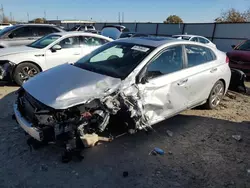 Salvage cars for sale at Haslet, TX auction: 2017 Hyundai Ioniq Limited