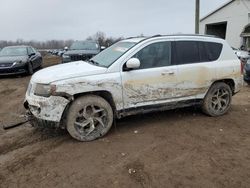 Jeep salvage cars for sale: 2014 Jeep Compass Limited