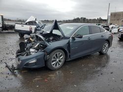 Salvage cars for sale at Fredericksburg, VA auction: 2020 Chevrolet Malibu LT