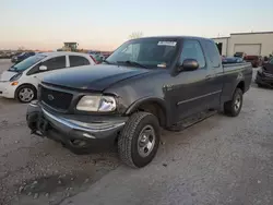 Salvage cars for sale at Kansas City, KS auction: 2002 Ford F150