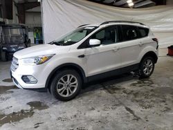 Salvage cars for sale from Copart North Billerica, MA: 2018 Ford Escape SEL