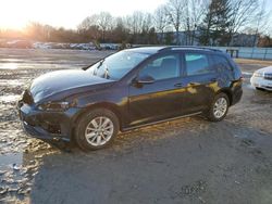 Salvage cars for sale at North Billerica, MA auction: 2018 Volkswagen Golf Sportwagen S