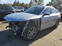 Salvage cars for sale at Denver, CO auction: 2023 Audi SQ5 Sportback Prestige