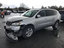 Salvage cars for sale at San Martin, CA auction: 2017 Chevrolet Traverse LT