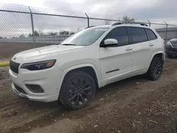 Jeep salvage cars for sale: 2019 Jeep Cherokee Limited