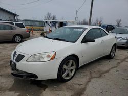 Salvage cars for sale at Pekin, IL auction: 2007 Pontiac G6 GT