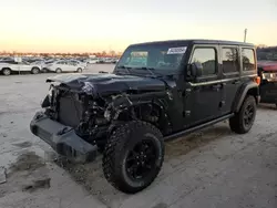 Jeep salvage cars for sale: 2020 Jeep Wrangler Unlimited Sport