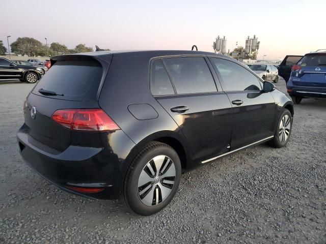 2016 Volkswagen E-GOLF SE