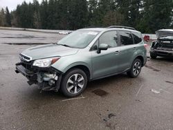 Carros salvage a la venta en subasta: 2018 Subaru Forester 2.5I Premium