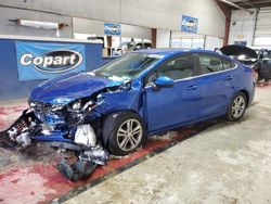 Chevrolet salvage cars for sale: 2016 Chevrolet Cruze LT