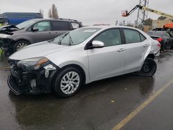 Salvage cars for sale from Copart Hayward, CA: 2018 Toyota Corolla L