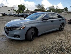 2022 Honda Accord Sport en venta en Opa Locka, FL