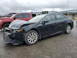 Toyota salvage cars for sale: 2020 Toyota Camry LE