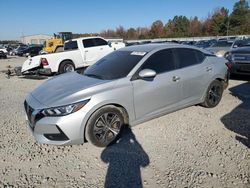 Nissan salvage cars for sale: 2021 Nissan Sentra SV