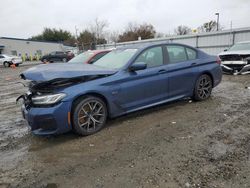 Salvage cars for sale at Sacramento, CA auction: 2022 BMW 530XE