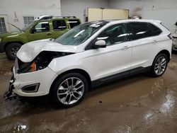 Salvage cars for sale at Davison, MI auction: 2016 Ford Edge Titanium