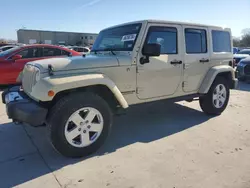 2012 Jeep Wrangler Unlimited Sahara en venta en Wilmer, TX