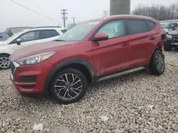 Salvage cars for sale at Wayland, MI auction: 2021 Hyundai Tucson Limited