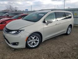 Salvage cars for sale at Chicago Heights, IL auction: 2017 Chrysler Pacifica Touring L