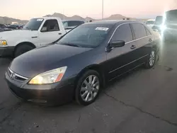 Vehiculos salvage en venta de Copart North Las Vegas, NV: 2006 Honda Accord EX