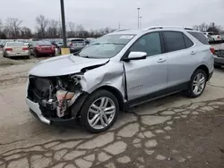 Chevrolet salvage cars for sale: 2018 Chevrolet Equinox Premier