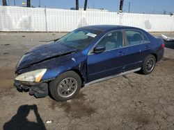 Honda Vehiculos salvage en venta: 2005 Honda Accord LX