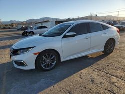 Salvage cars for sale from Copart Sun Valley, CA: 2020 Honda Civic EXL