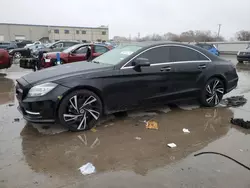 Salvage cars for sale at Wilmer, TX auction: 2014 Mercedes-Benz CLS 550