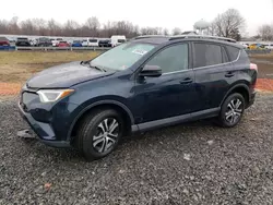 Salvage cars for sale at Hillsborough, NJ auction: 2017 Toyota Rav4 LE