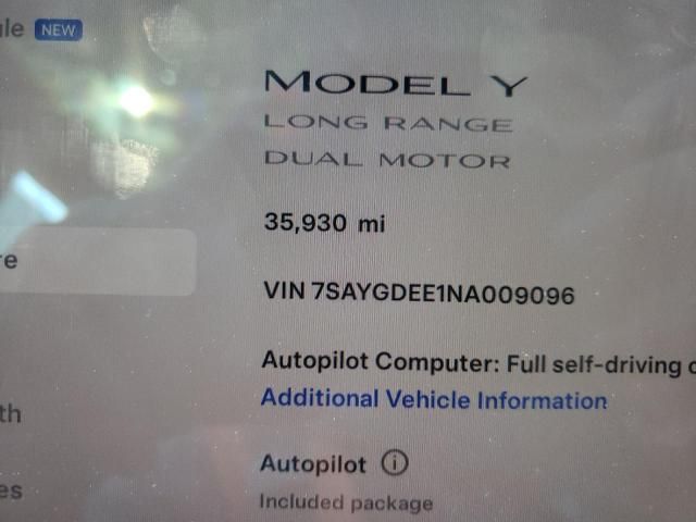 2022 Tesla Model Y