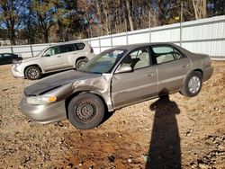 Salvage cars for sale from Copart Austell, GA: 2001 Buick Century Custom