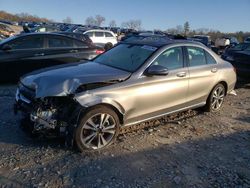 Salvage cars for sale at West Warren, MA auction: 2020 Mercedes-Benz C 300 4matic