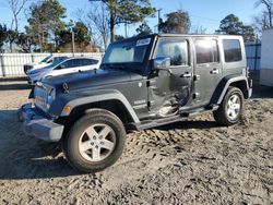 Salvage cars for sale at Hampton, VA auction: 2010 Jeep Wrangler Unlimited Sport